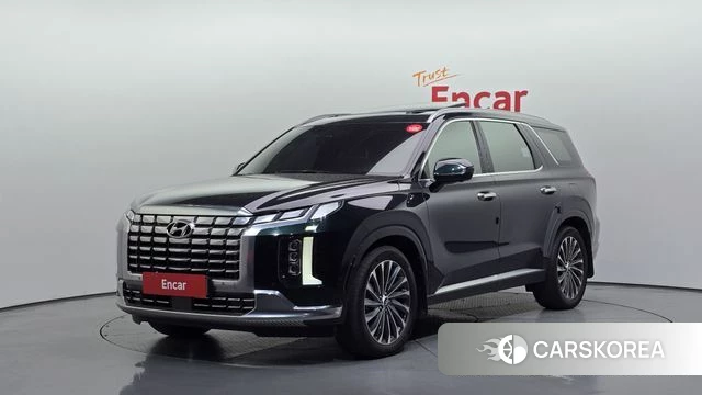 Hyundai The New Palisade 2023 Темно-зеленый из Кореи