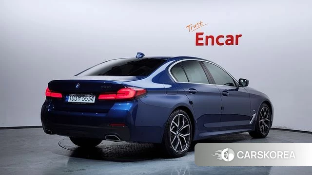 BMW 5 Series (G30) 2021 Синий из Кореи, фото 2