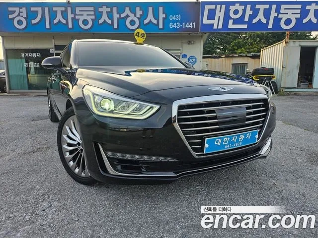 Genesis EQ900 2018 Черный из Кореи