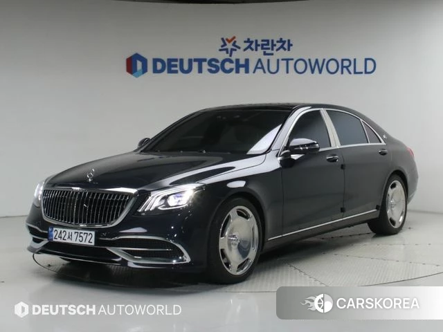 Mercedes-Benz S-Class W222 2018 Серый из Кореи