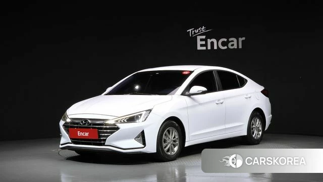 Hyundai The New Avante AD 2019 Белый из Кореи