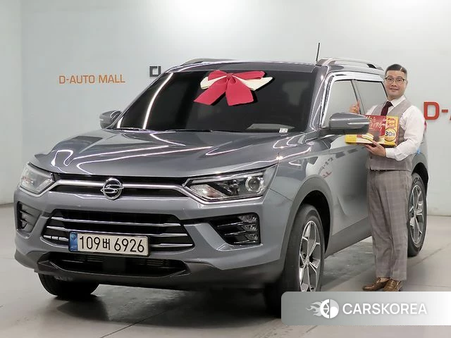 Ssangyong Beautiful Korando 2022 Серый из Кореи