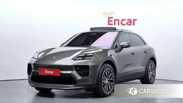 Porsche Makan EV 2025 Песочный из Кореи