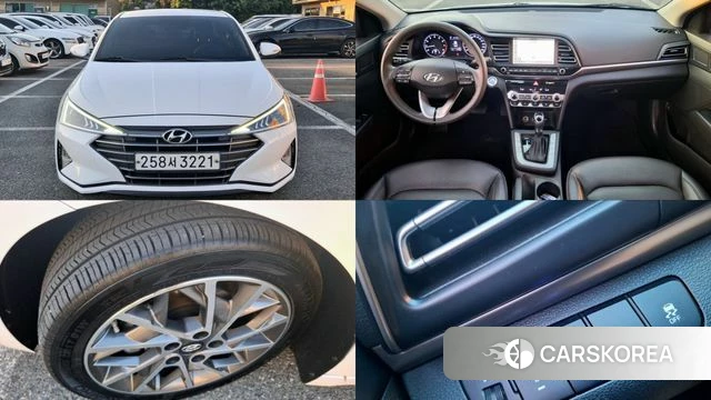 Hyundai The New Avante AD 2020 Белый из Кореи