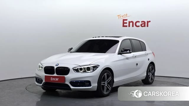 BMW 1 Series (F20) 2018 Белый из Кореи