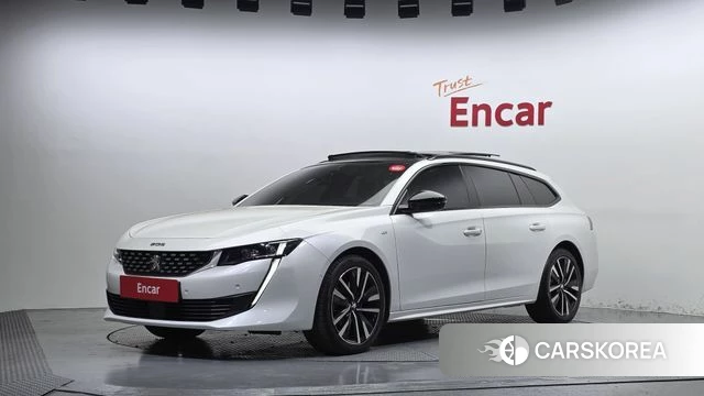 Peugeot 508SW Second generation 2021 Белый из Кореи