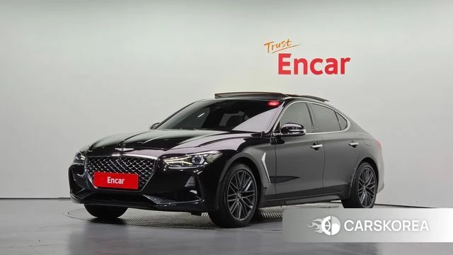 Genesis G70 2018 Черный из Кореи