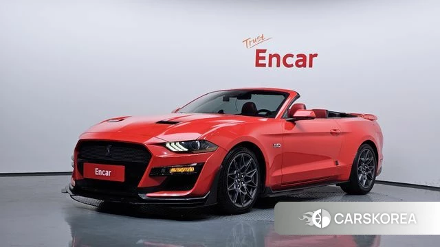 Ford Mustang 2020 Красный из Кореи