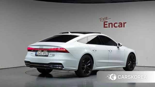 Audi A7 (4K) 2020 Белый из Кореи