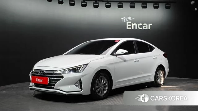Hyundai The New Avante AD 2019 Белый из Кореи