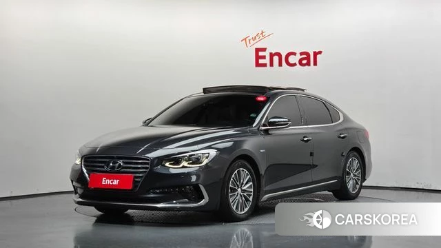 Hyundai Grandeur IG Hybrid 2019 Серый из Кореи