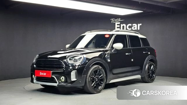 Mini Cooper Countryman 2021 Черный из Кореи