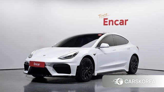 Tesla Model 3 2020 Белый из Кореи