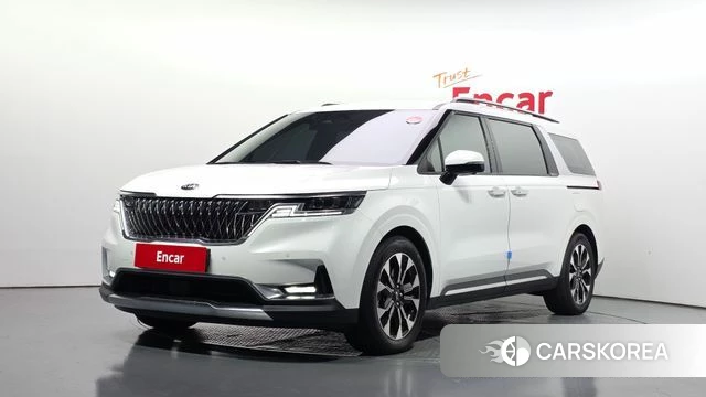 Kia Carnival 4th generation 2021 Белый из Кореи
