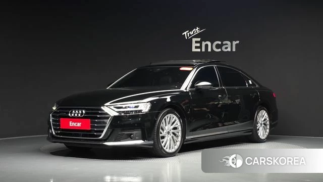 Audi A8 (D5) 2021 Черный из Кореи