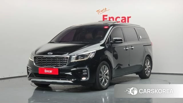 Kia The New Carnival 2018 Черный из Кореи