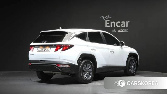 Hyundai Tucson Hybrid (NX4) 2023 Белый из Кореи