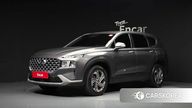 Hyundai The New Santa Fe 2020 Серый из Кореи