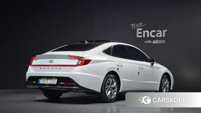 Hyundai Sonata (DN8) 2022 Белый из Кореи