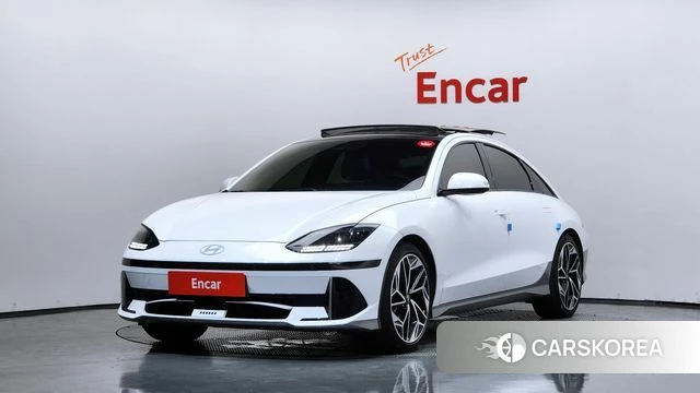 Hyundai Ionic 6 2022 Белый из Кореи