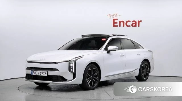Kia The New K8 Hybrid 2024 Белый из Кореи