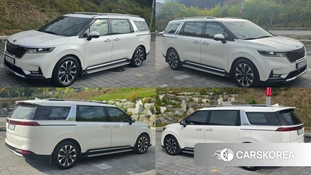 Kia Carnival 4th generation 2021 Белый из Кореи