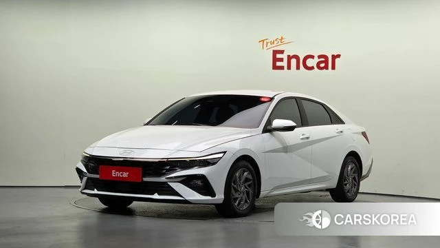 Hyundai The New Avante (CN7) 2023 Белый из Кореи