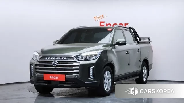 Ssangyong The New Rexton Sports Cannes 2022 Зеленый из Кореи