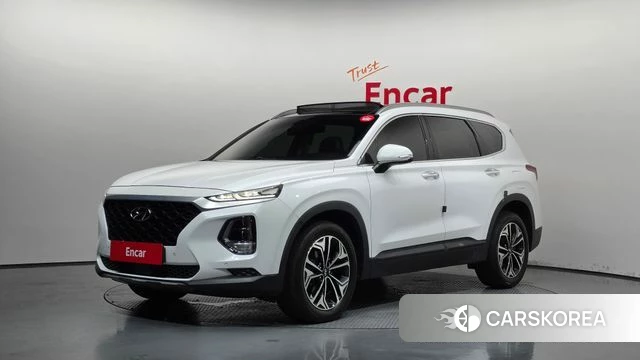 Hyundai Santa Fe TM 2018 Белый из Кореи