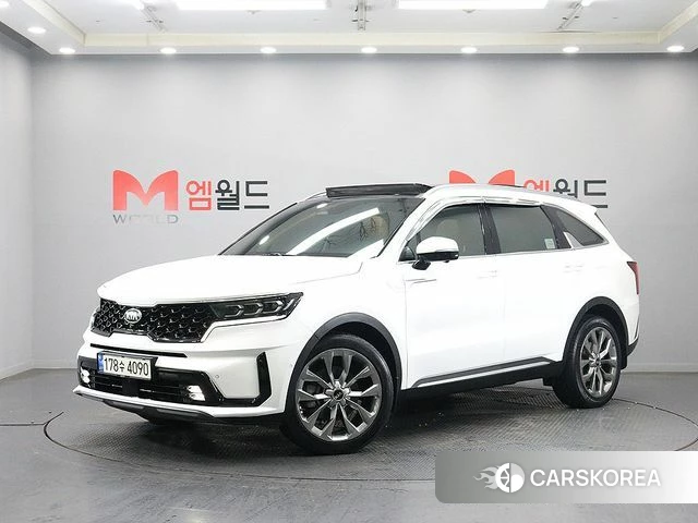 Kia Sorento 4th Generation 2020 Жемчужный цвет из Кореи