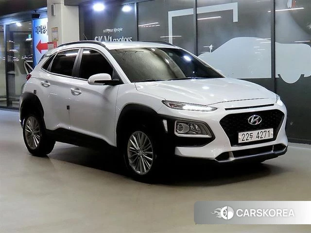 Hyundai Kona 2018 Белый из Кореи