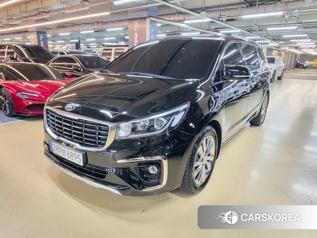 Kia The New Carnival 2019 Черный из Кореи