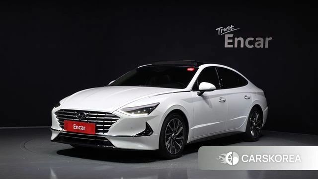 Hyundai Sonata Hybrid (DN8) 2022 Белый из Кореи