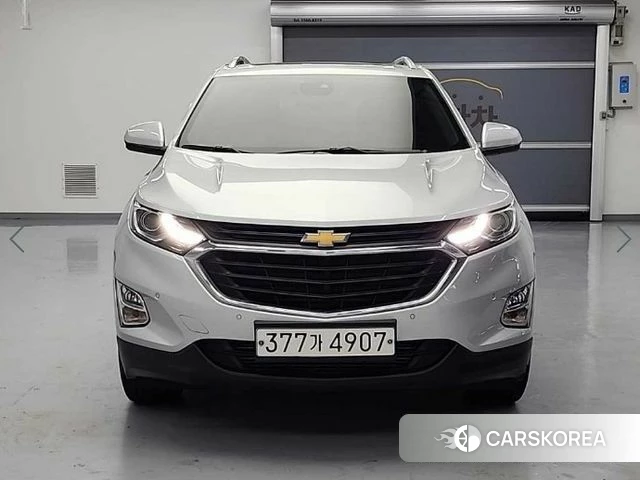 Chevrolet (GM Daewoo) Equinox 2018 Серебряный из Кореи