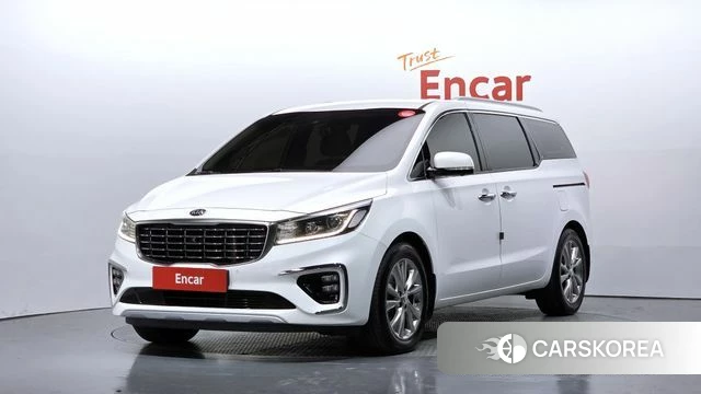 Kia The New Carnival 2018 Белый из Кореи