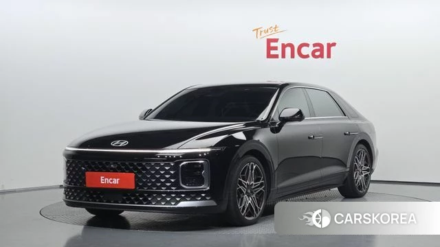 Hyundai Grandeur (GN7) 2023 Черный из Кореи