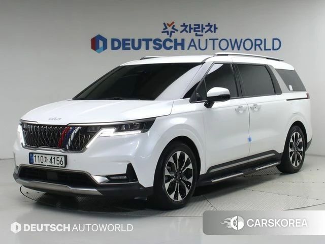 Kia Carnival 4th generation 2021 Белый из Кореи