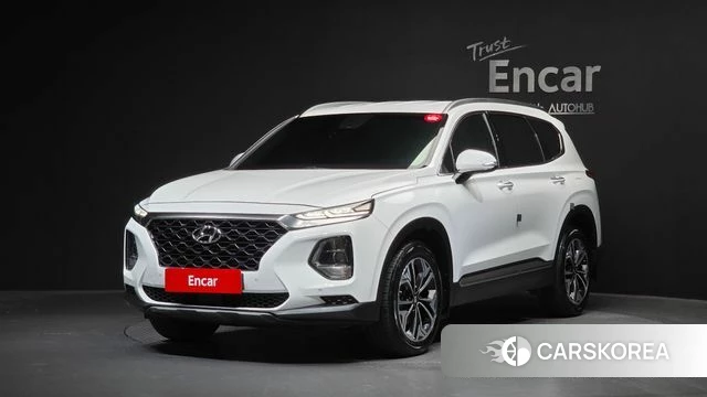 Hyundai Santa Fe TM 2018 Белый из Кореи