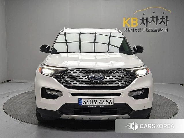 Ford Explorer 6th Generation 2022 Белый из Кореи