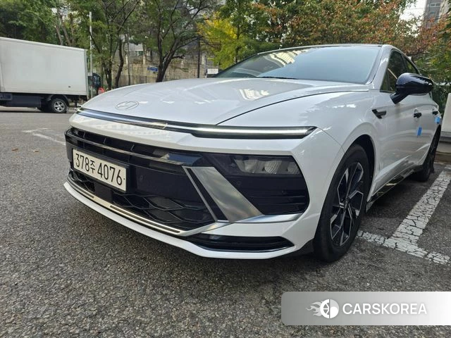 Hyundai Sonata D Edge (DN8) 2023 Белый из Кореи