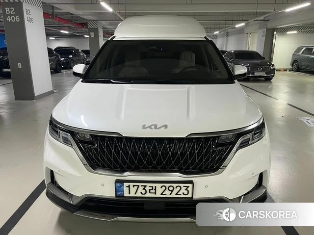 Kia Carnival 4th generation 2022 Белый из Кореи
