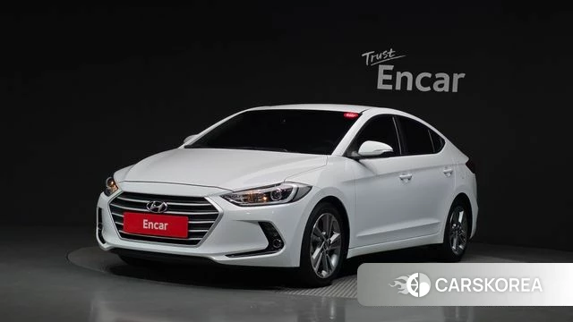 Hyundai Avante AD 2018 Белый из Кореи