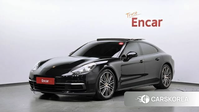 Porsche Panamera (971) 2018 Черный из Кореи