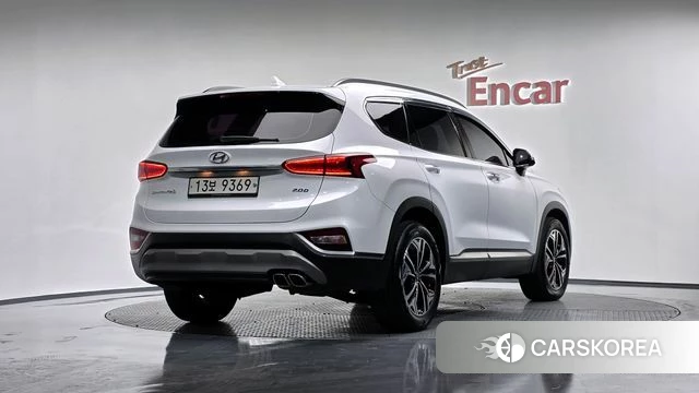 Hyundai Santa Fe TM 2019 Белый из Кореи
