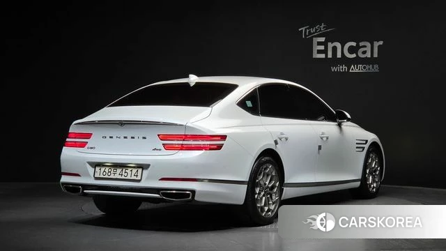 Genesis G80 (RG3) 2022 Белый из Кореи