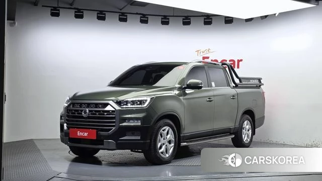 Ssangyong The New Rexton Sports Cannes 2024 Темно-зеленый из Кореи