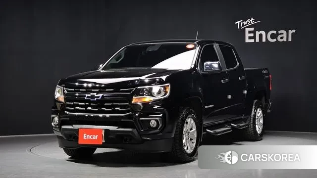 Chevrolet (GM Daewoo) Real New Colorado 2022 Черный из Кореи
