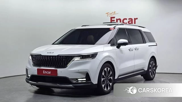 Kia Carnival 4th generation 2023 Белый из Кореи