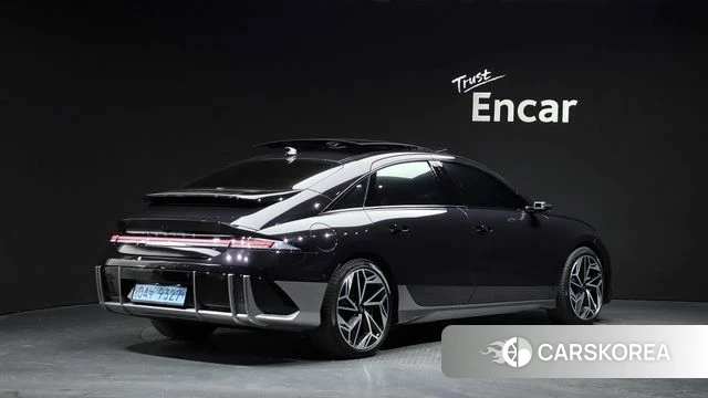 Hyundai Ionic 6 2024 Синий из Кореи