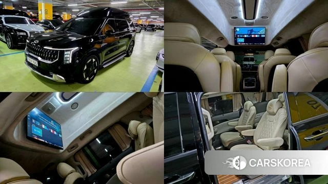Kia The New Carnival 4th Generation 2024 Черный из Кореи